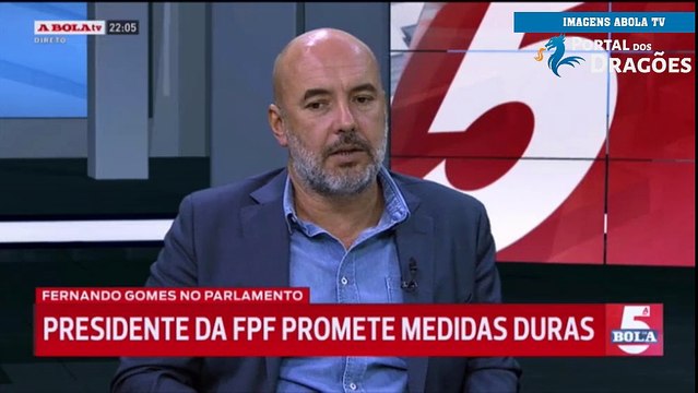 Pedro Marques comenta a presença de Fernando Gomes no parlamento