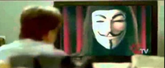 Anonymous : Discours de V sur la Justice et la Liberté