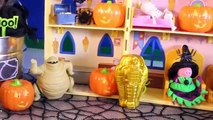 PEPPA PIGs Halloween HAUNTED HOUSE Surprise Toys Video Pumpkins Toypals.tv