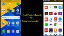 Samsung TouchWiz Stock Launcher vs Google Now Launcher (Galaxy S7 Edge)