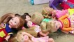 Barbie School Gets CHICKEN POX Kelly Toddler Day Care Center Rash With Beauty & The Beast Belle