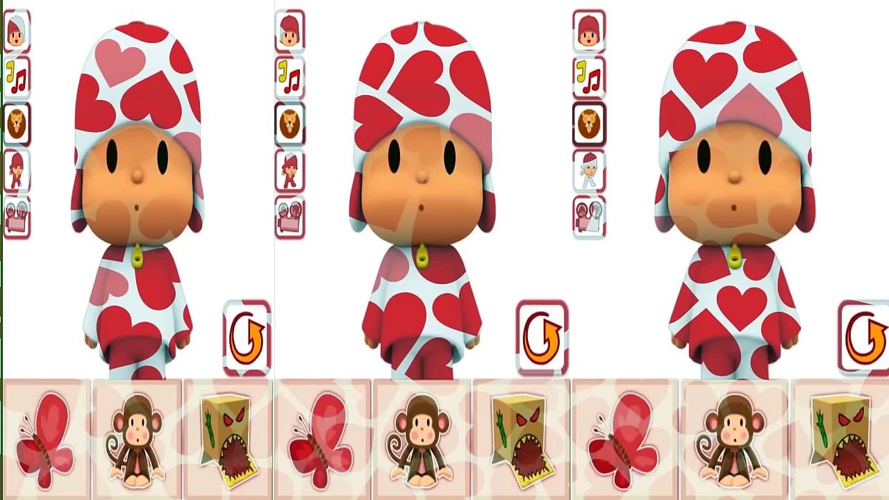 Learn ABC with Talking Tom Cat and Talking Pocoyo Colours for Kids Children Toddlers Baby Play Video