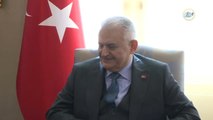 Başbakan Yıldırım, Kosova Başbakan Birinci Yardımcısı ve Dışişleri Bakanı Pacollı'yi Kabul Etti