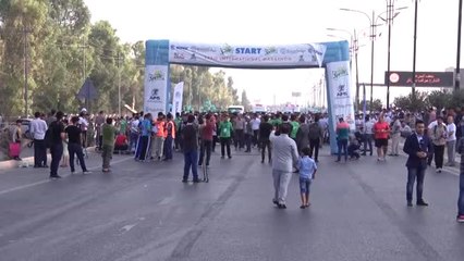 Erbil'de "6. Uluslararası Koşu Yarışı" Düzenlendi