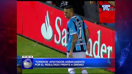 ‘Toreros’ afectados anímicamente por el resultado frente a Gremio