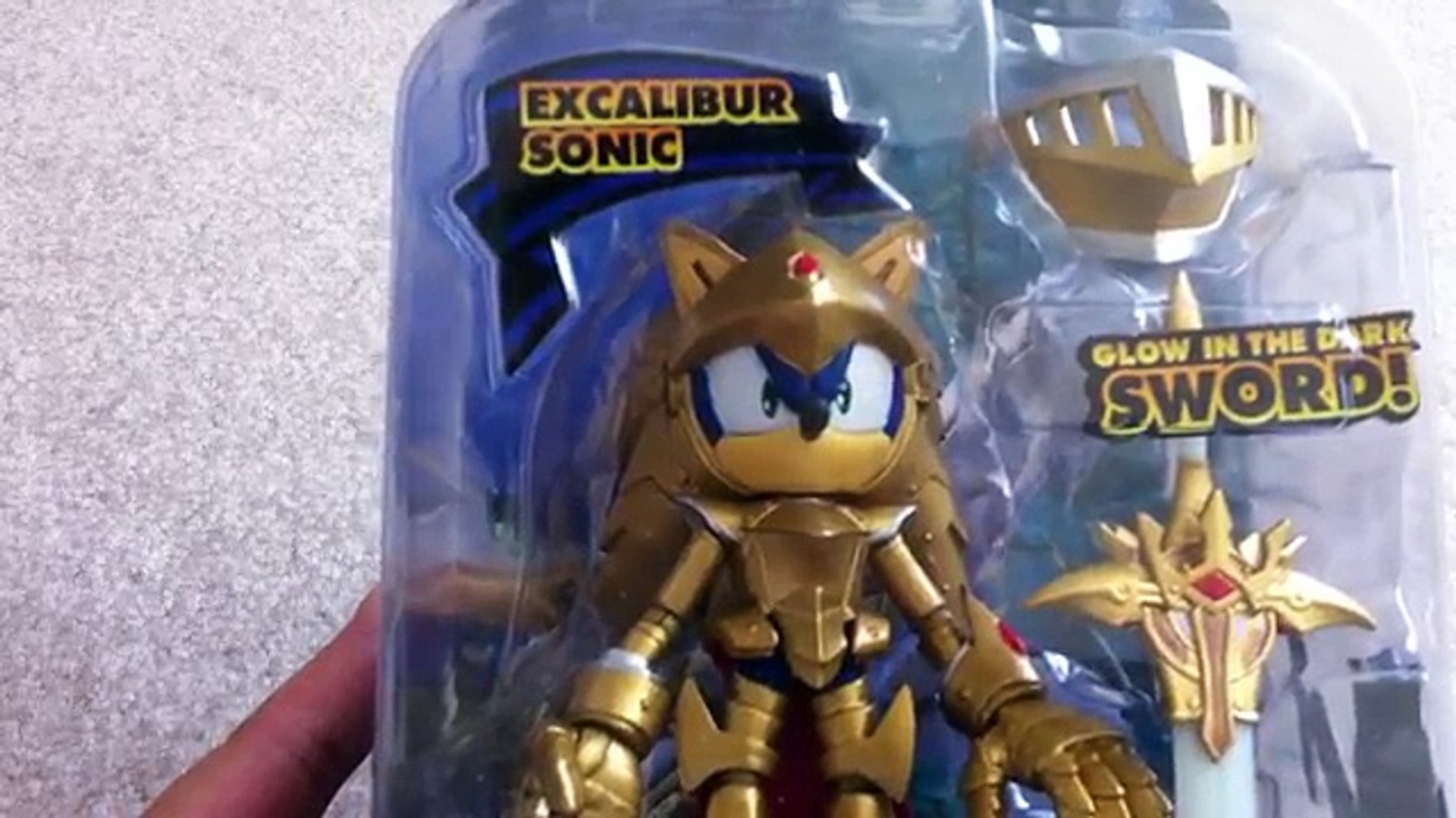 sonic and the black knight excalibur sonic toy