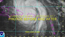 Puerto Rico antes y despues del huracan