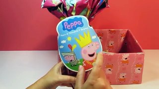Caja sorpresa de Peppa Pig en español ♥ juguetes de Peppa pig ♥ Peppa la cerdita surprise box
