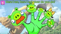 Angry Pigs Finger Family Nursery Rhymes Lyrics