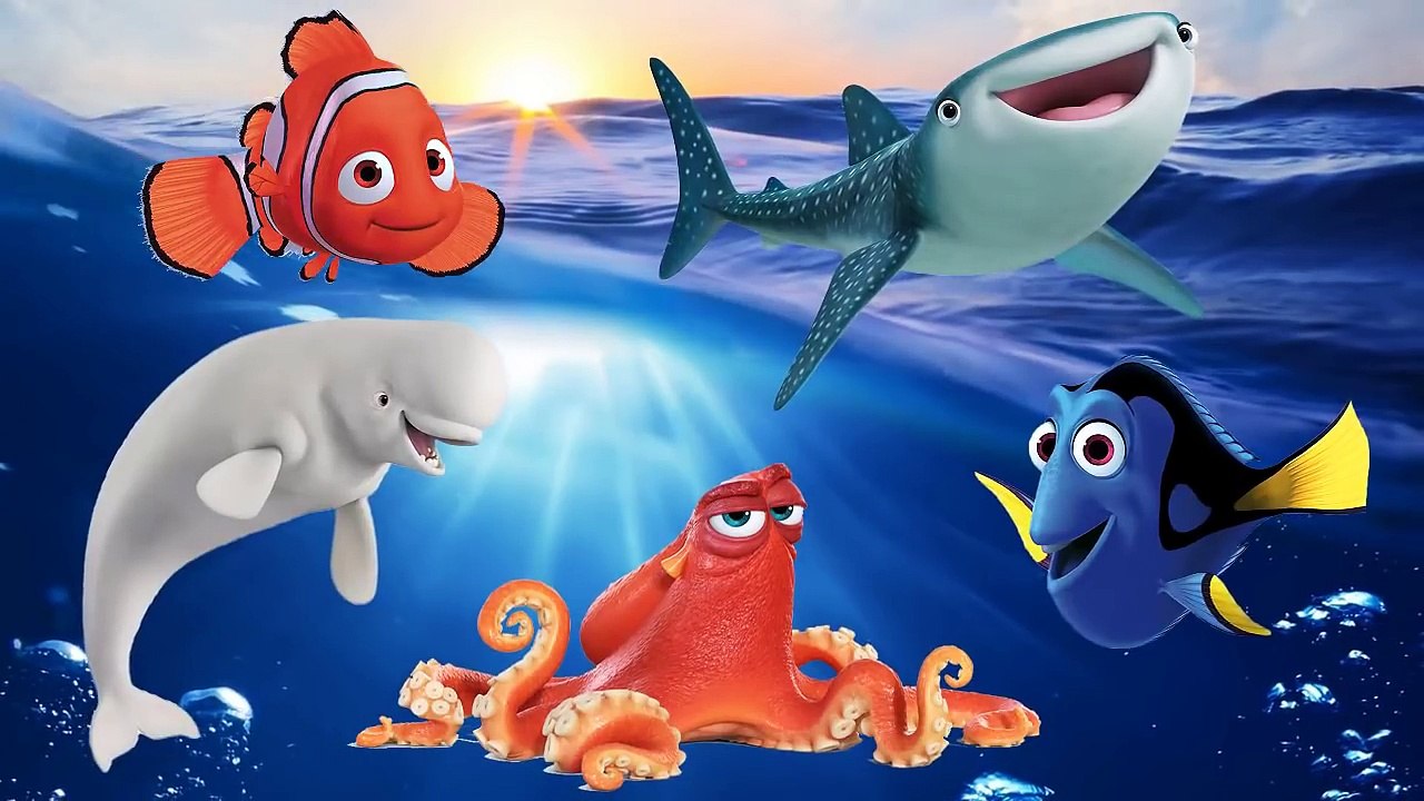 Finding Dory Finger Family Nursery Rhymes Lyrics