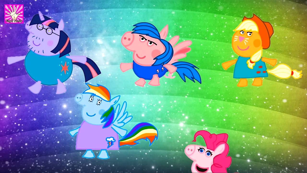 My Little Pony Finger Family Nursery Rhyme