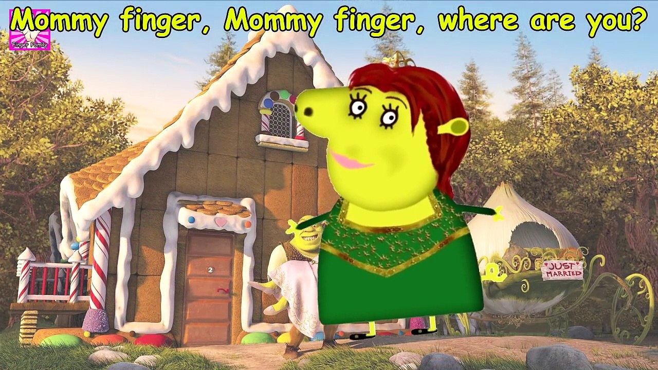 Peppa Pig Shrek Finger Family Nursery Rhimes