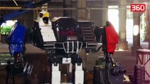 E ardhmja eshte ketu, Ndeshja e pare e boksit ndermjet 2 robotove te USA dhe Japonise (360video)