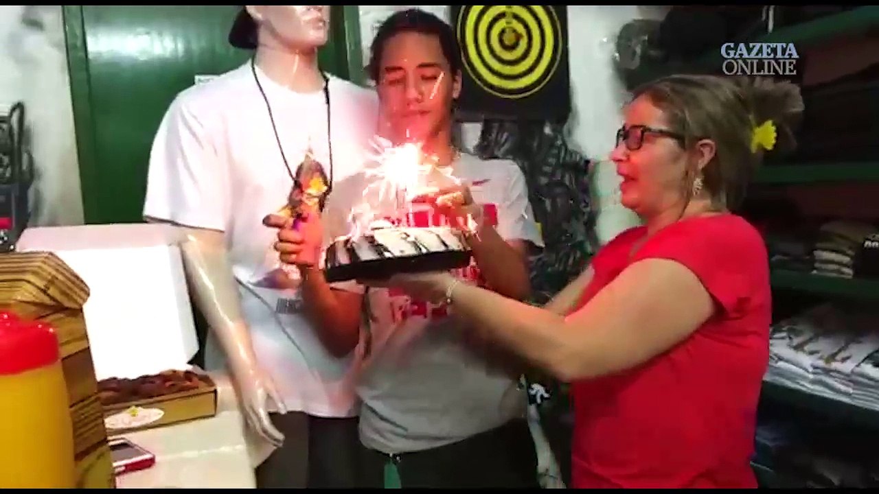 Festa de aniversário à distância