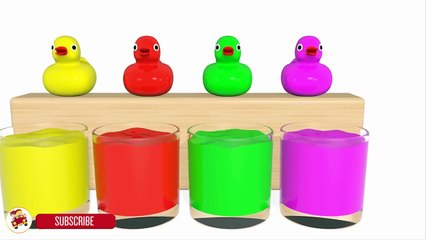 Colors for Children to Learn with Ducks - Learn Colors With Ducks Surprise for Kids Toddlers