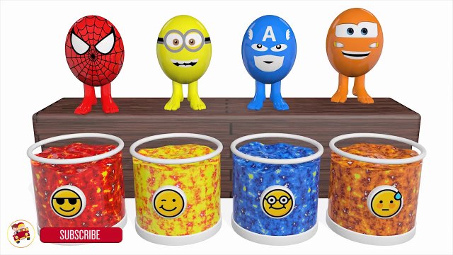 Colors for Children With Surprise Eggs Foot Painting Finger Family Nursery Rhymes