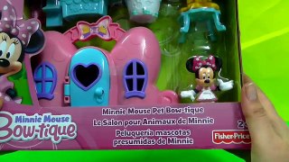 Mickey Mouse Clubhouse Minnie Mouse Pet Bowtique toys [Disney Junior]