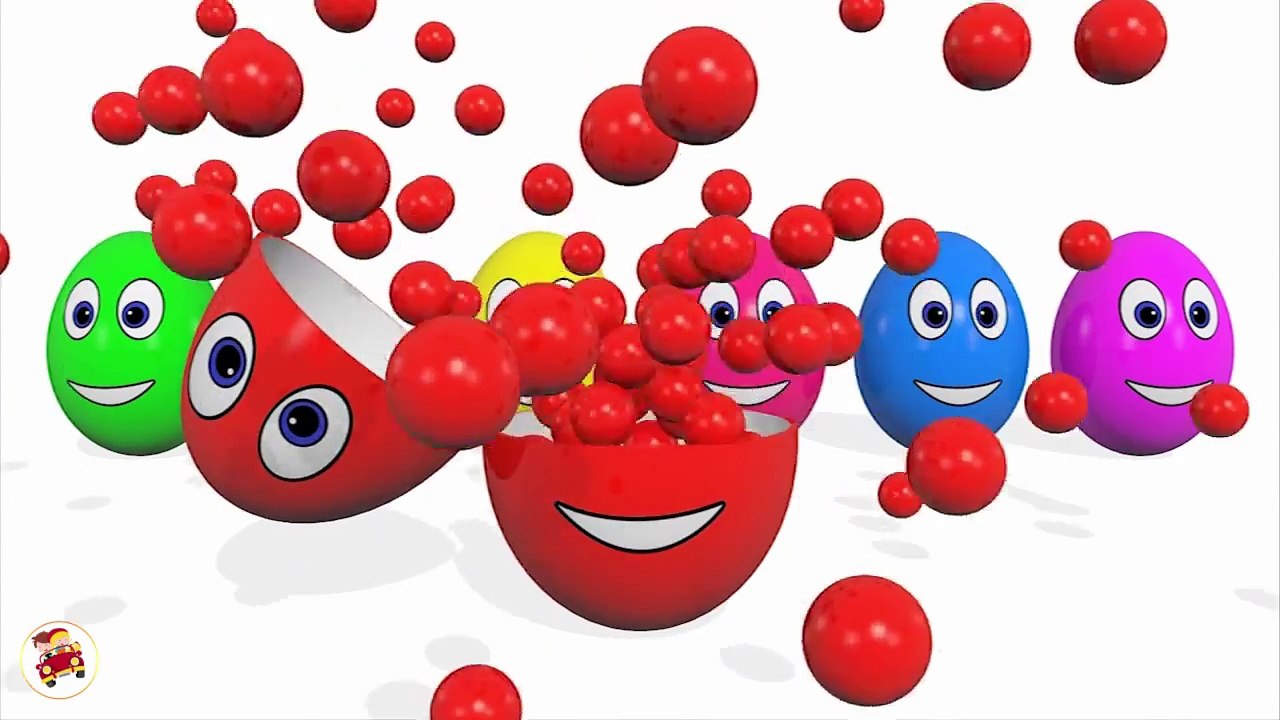 Learn Colors With Surprise Eggs Snake Lollipop for Children - Learning Videos For Kids