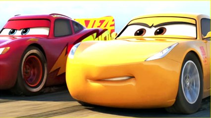 Cars 3 Movie Lightning McQueen and Cruz Ramirez Coloring Book Pages Video For Kids