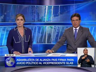 Asambleísta de AP firma para juicio político al Vicepresidente