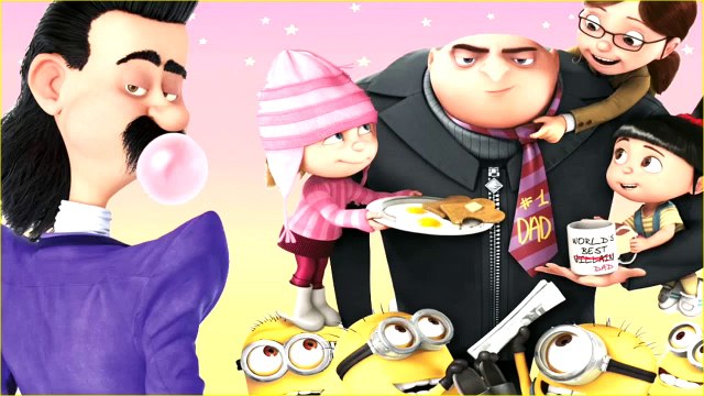 Despicable Me 3 Gru Minion Dave Bob Stuart Agnes Margo Coloring Book Pages Video for Kids