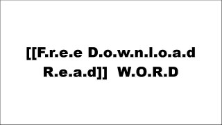 [uagM2.[FREE READ DOWNLOAD]]  by  [W.O.R.D]