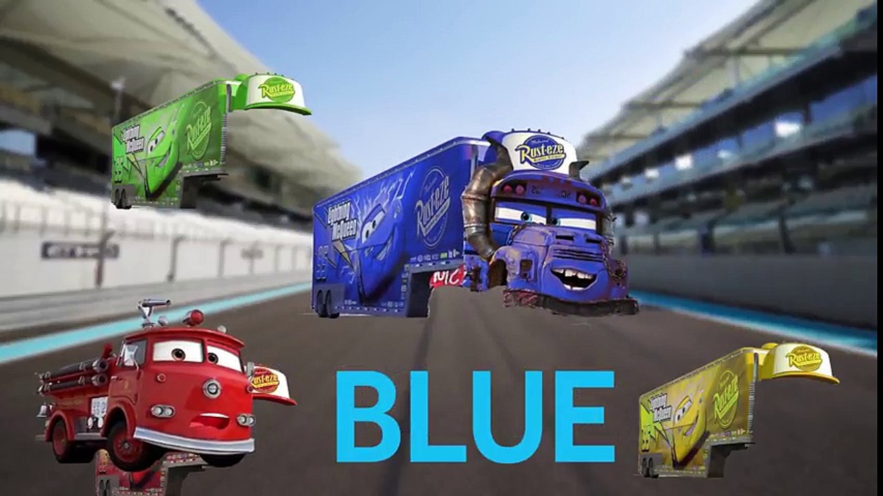 Wrong Paints and Wheels Miss Fritter Mack Truck Color Learning Finger Family Nursery Rhymes