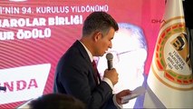 Türkiye Barolar Birliği Onur Ödülünün Avukat Hüsamettin Cindoruk'a Takdim Töreni -1