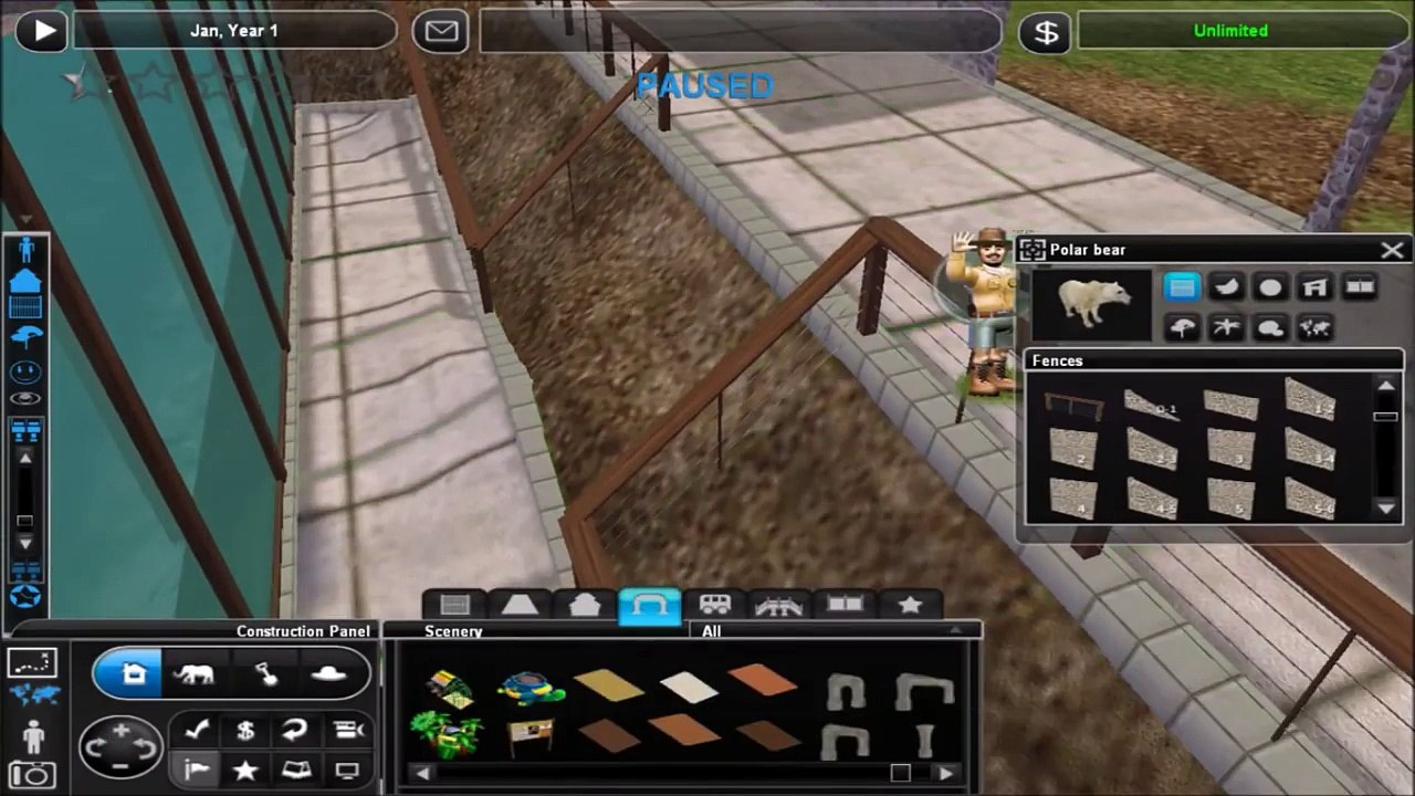 Zoo Tycoon 2: Polar Bear Exhibit Speed Build