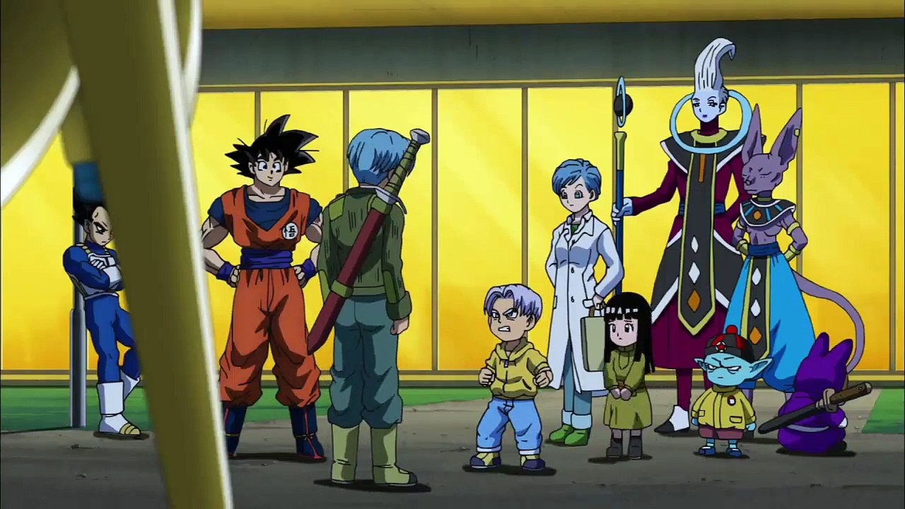 Trunks se Despide de Goku,Vegeta,Bulma y Trunks del Futuro - Dragon Ball Super Español Latino [HD]