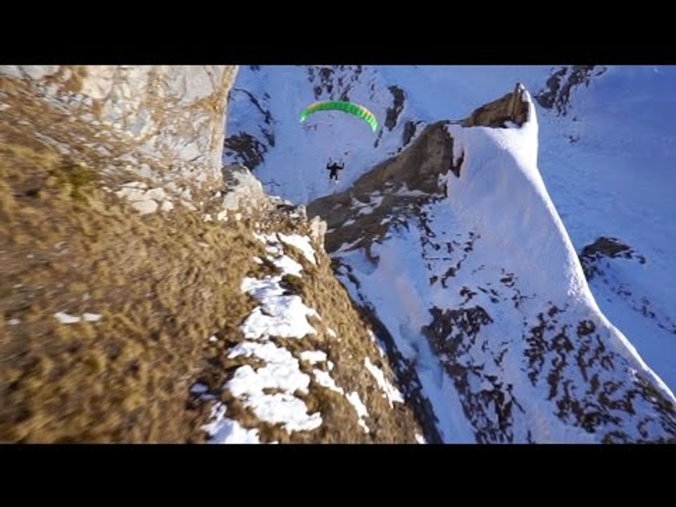 Exhilarating Footage of Speeriding in the Alps