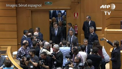 Rajoy demande au Sénat la destitution du président catalan