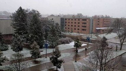 First Snow of the Season Sweeps Across Wisconsin