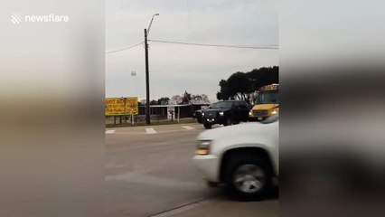 Men cannot believe this is actually a statue of a man riding a shrimp