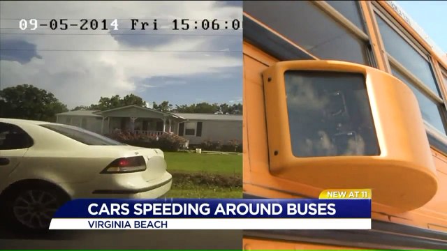 Fed Up Dad Starts Recording Drivers Speeding by Stopped School Bus