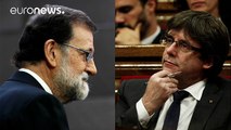 İspanya Meclisi Katalonya hükümetinin haklarını askıya aldı