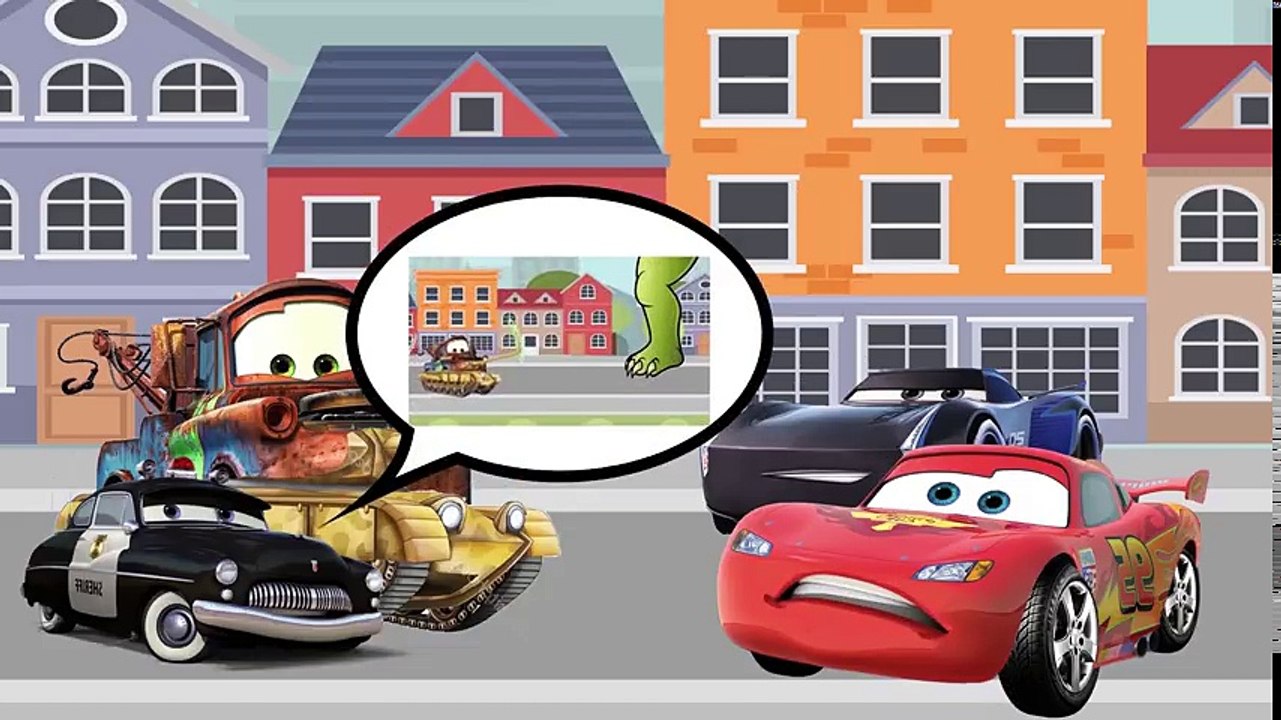 Disney Cars Cruz Ramirez Chased by Drawn The Lion King Finger Family Rhymes