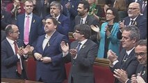 El Parlament declara la independencia de Cataluña con el apoyo de JxSí y CUP