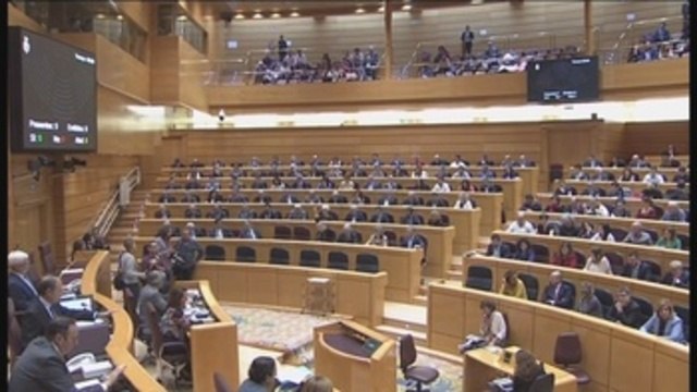 El Senado de vía libre al Gobierno para aplicar el artículo 155 en Cataluña