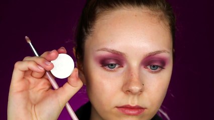 GALAXY SKULL HALLOWEEN MAKEUP LOOK