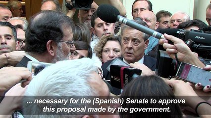 Rajoy: Catalonia Independence claim 'a criminal act'