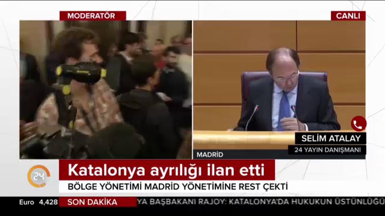 #SONDAKİKA İspanya, Katalonya'nın özerkliğini g...