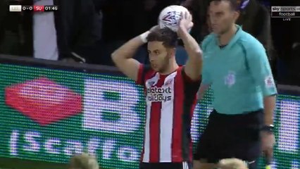 Billy Sharp Goal HD -Leeds 0-1 Sheffield Utd 27.10.2017