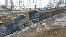 Otopark İnşaatında Toprak Kayması! 20 Bina Mühürlendi, Mahalleli Otellere Yerleştirildi