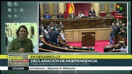 España imputará a Parlamento catalán por rebelión