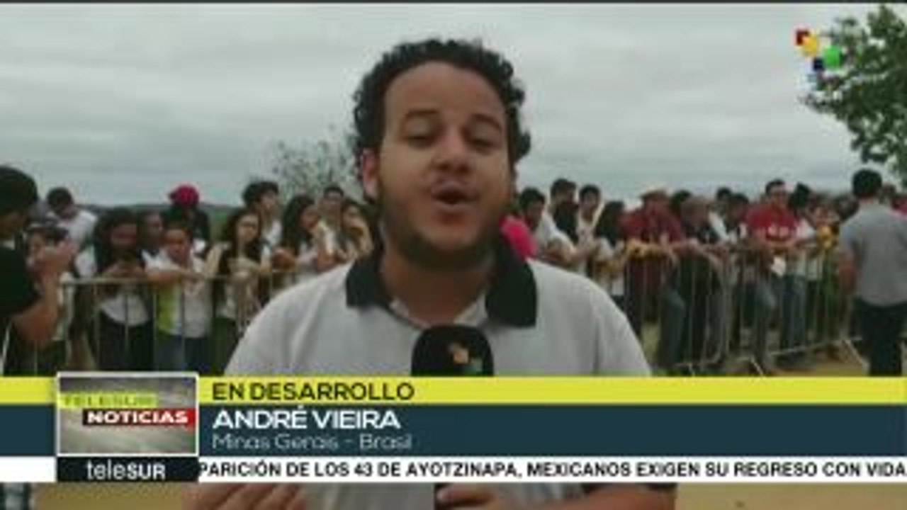 Brasil: Lula cumple 5 días en caravana por Mina Gerais