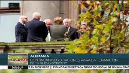 Continúan negociaciones para formación de nuevo gobierno en Alemania