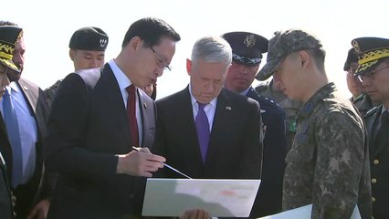 최전방에 선 한미 국방 "전쟁 아닌 비핵화가 목적" / YTN