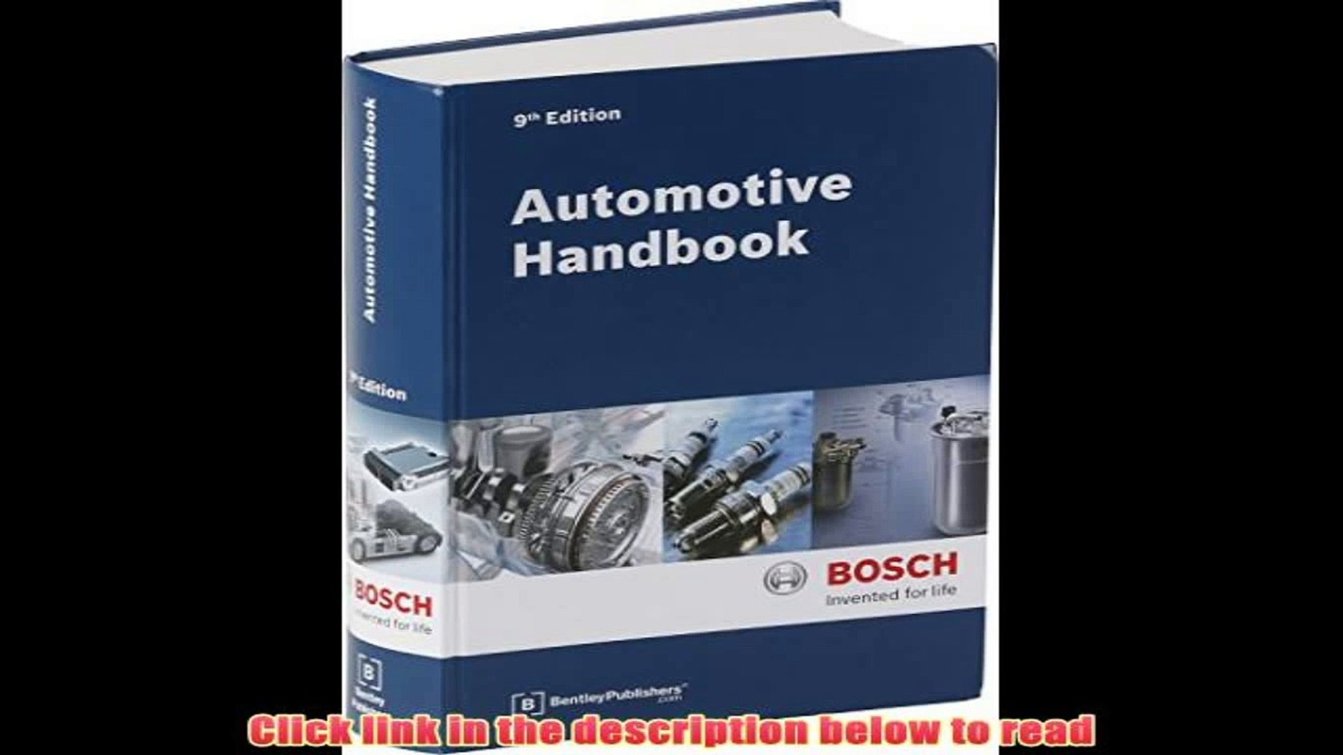 Reyhan Blog Bosch Automotive Handbook