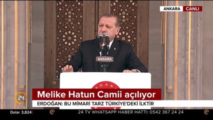 Melike Hatun Camii açılıyor